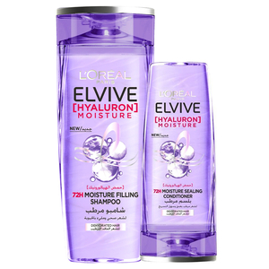 L'oreal Elvive Shampoo Hyaluronic 400Ml + Conditioner -20%