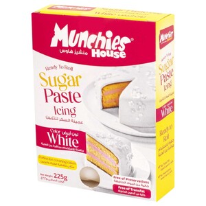 Munchies Sugar Paste Icing White 225G