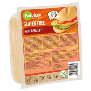 Balviten Mini Baguette Gluten Free 2 Pieces 100G