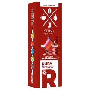 Senso Ruby Espresso Capsule 10 Pieces
