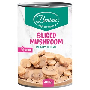 Benina Sliced Mushrooms 400G