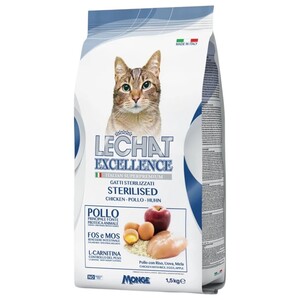 Lechat Excellence Cat Food Sterilized Chicken 1.5Kg