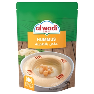 Al Wadi Al Akhdar Hummus Ready To Eat 320G