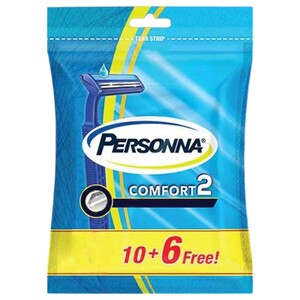 Personna Comfort 2 Disposable Razors 16 Pieces