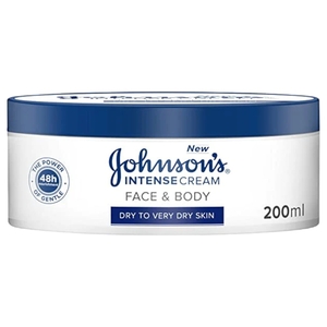 Johnson's Intense Cream For Face & Body 200Ml