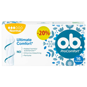 O.B. Procomfort Tampon Normal 16 -20% Off