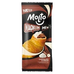 Molto Croissant Magnum Chocolate & Cream 80G