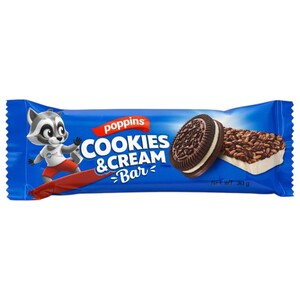 Poppins Cookies & Cream Bar 30G