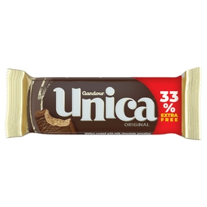 Gandour Unica Wafer Chocolate -33%Extra Free 18G