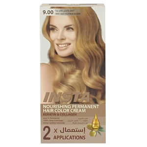 Insta Hair Color 9.0 Med.Very Light Blonde 110Ml