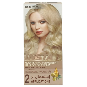 Insta Hair Color 10.0 Platinum Blonde 110Ml