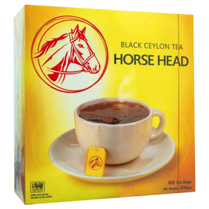 Horse Head Black Ceylon Tea 100 Bags