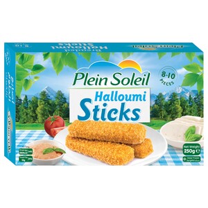 Plein Soleil Frozen Halloumi Sticks 8-10 Pieces 250G