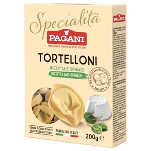 Pagani Tortelloni Ricotta & Spinaci 200G