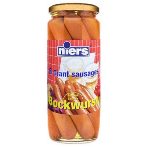 Niers Bockwurst Hot Dog 720G