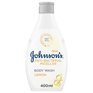 Johnson's Body Wash Anti-Bacterial Lemon 400Ml