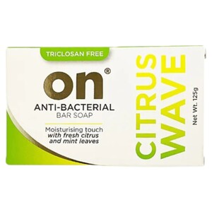 On Anti-Bacterial Bar Soap Citrus Wave 125G