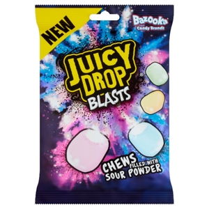 Bazooka Juicy Drop With Sour Powder 120G