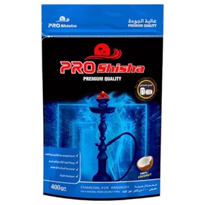 Pro Shisha Hexagones Permium Quality Charcoal 400G