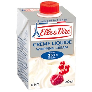 Elle & Vire Crème Liquide 35.1% Fat 20Cl