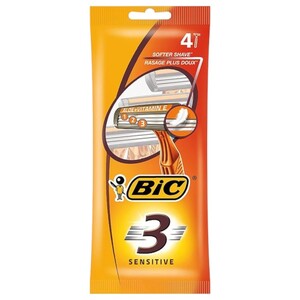 Bic Disposable Razors Sensitive 4 Pieces