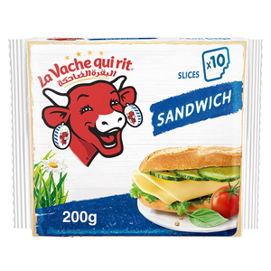 La Vache Qui Rit Sandwich Cheese Slices 10 Slices 200G