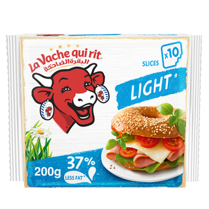 La Vache Qui Rit Cheese Slices Light 10 Pieces 200G
