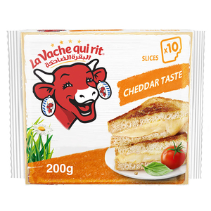 La Vache Qui Rit Cheddar Cheese Slices 10 Slices 200G