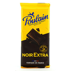 Poulain Choco Noir Extra 100G