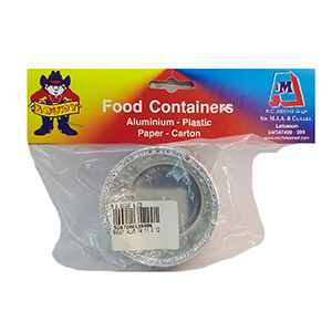 Boudy Disposable Aluminium Container