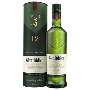 Glenfiddich Single Malt Scotch Whisky 12 Years Old 75Cl