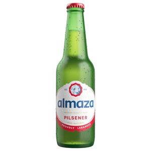 Almaza Pilsner Beer Bottle 33Cl