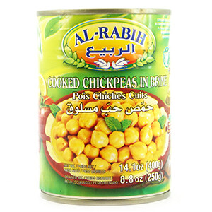 Al Rabih Chickpeas In Brine 400G