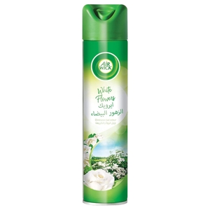 Airwick Air Freshener Aerosol White Flower 300Ml