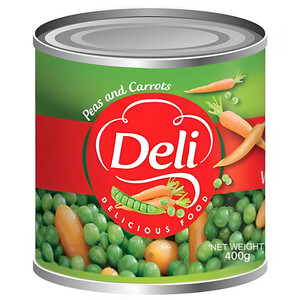 Deli Peas & Carrots 400G