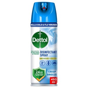 Dettol Surface Spray Crisp Linen 450Ml