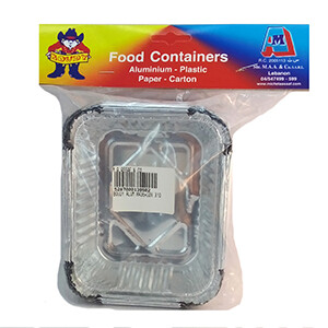 Boudy Disposable Aluminium Container With Cover