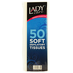 Lady Care Soft Depilatory Tissue 50 Pieces