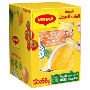 Maggi Soup Chicken Abc 66G X12