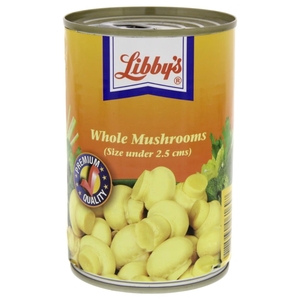 Libby's Whole Mushrooms 400G
