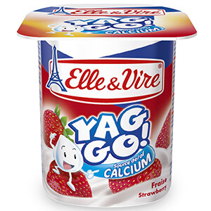 Elle & Vire Yaggo Strawberry 125G