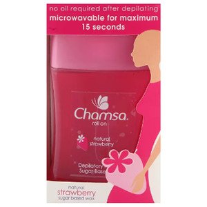 Chamsa Sugar Based Wax Roll On Strawberry 210G