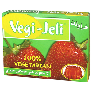 Vegi-Jeli Vegeterian Strawberry 85G