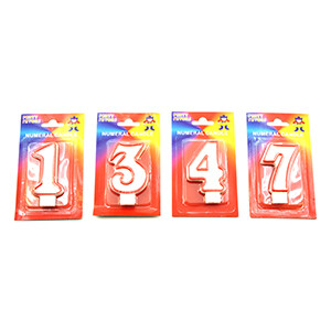 Bougies Numero