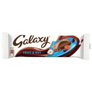 Galaxy Chocolate Bar Fruit & Nuts 36G
