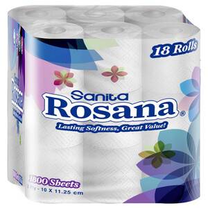Rosana Toilet Paper 18 Rolls