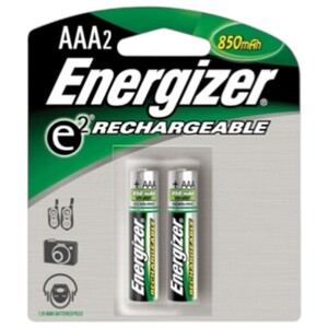 Energizer Rechargeable Battery Aaa 2 Pieces