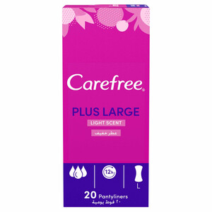 Carefree Maxi Large 20 Pieces