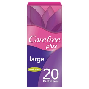 Carefree Pantyliners Fresh Scent 20 Pieces