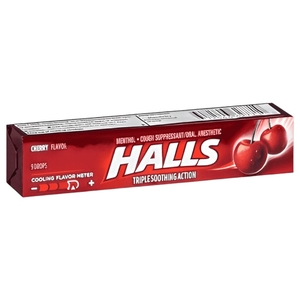Halls Candy Cherry 22.4G